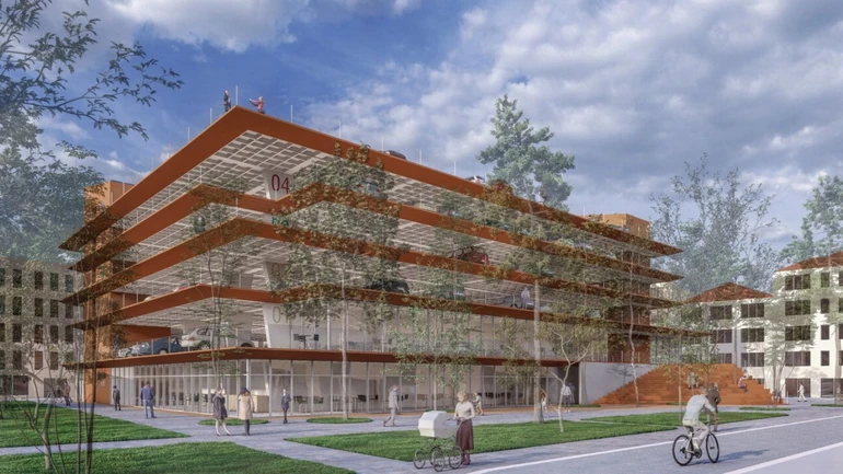 Lüleburgaz Belediyesi Katlı Otoparkı ve Belediye Hizmet Ofisi Projesi