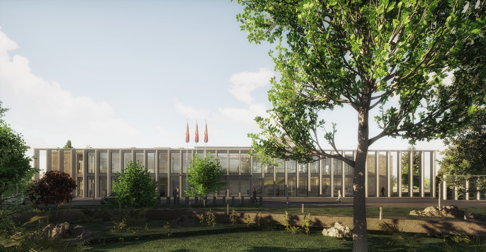 İBB Sarıyer Çamlıtepe Boğaziçi İmar Müdürlüğü İdari Merkez Binası